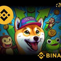 Which memecoin is to be listed on Binance next?'s logo