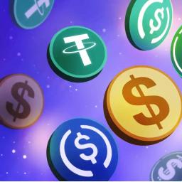 Total stablecoins market cap by January 31, 2025's logo