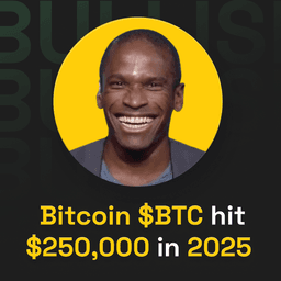 Will Bitcoin $BTC hit $250,000 in 2025?'s logo